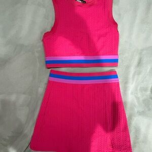 Beach Riot Pink and Blue Activewear Set